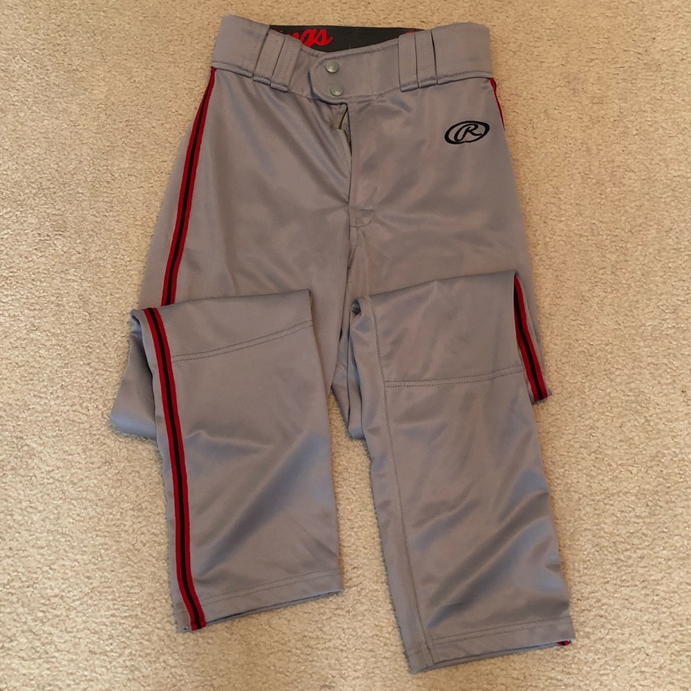 Rawlings gray baseball pants